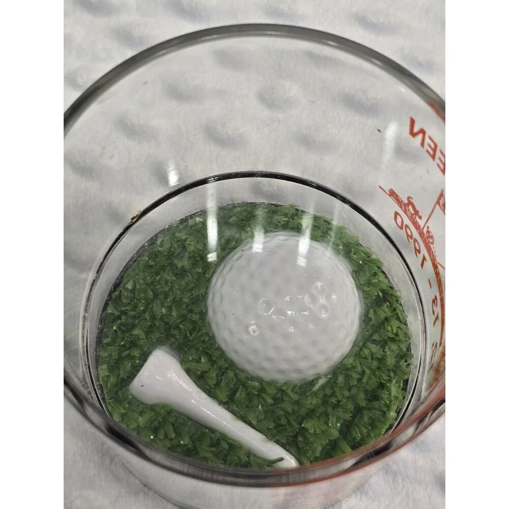 Halloween On The Green Golf Cup Acrylic Golfing Advertising 1990 Tee Ball Grass